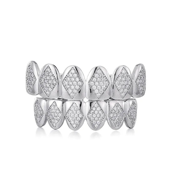 18K Diamond Grillz
