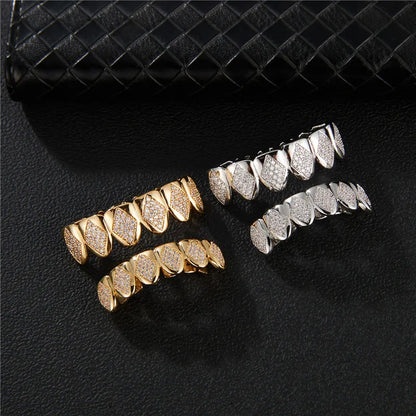 18K Diamond Grillz