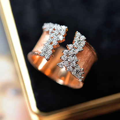 Zirconia Wide Band Ring