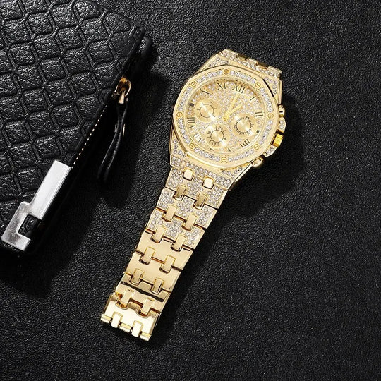 18K Royal Watch & Bracelet