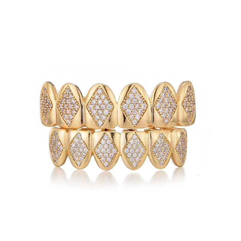 18K Diamond Grillz