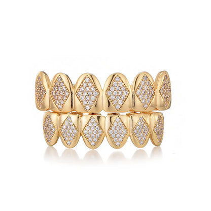 18K Diamond Grillz