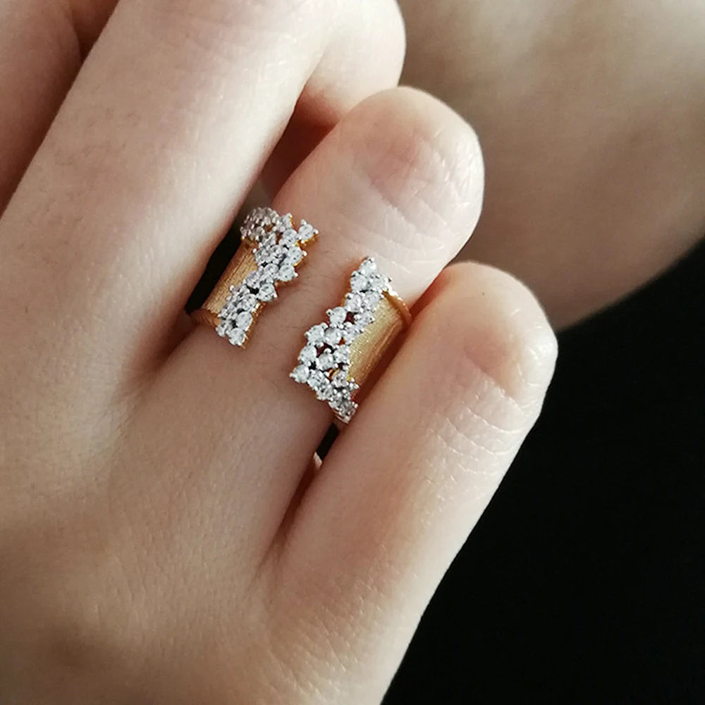 Zirconia Wide Band Ring