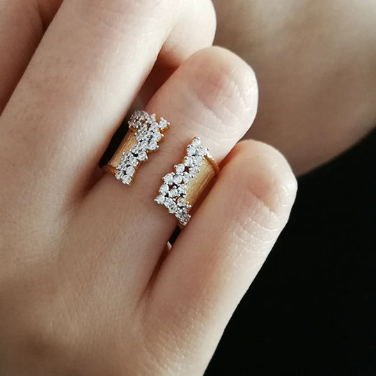 Zirconia Wide Band Ring
