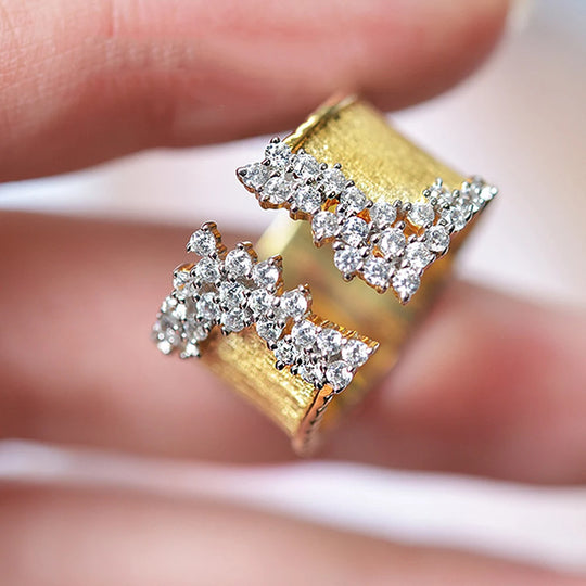 Zirconia Wide Band Ring