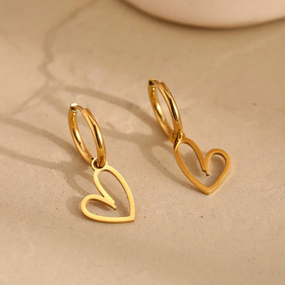 Double Heart Earrings