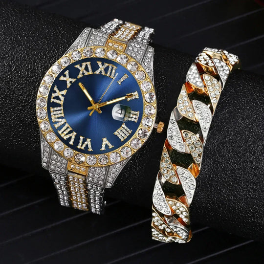 18K Classic Watch & Bracelet