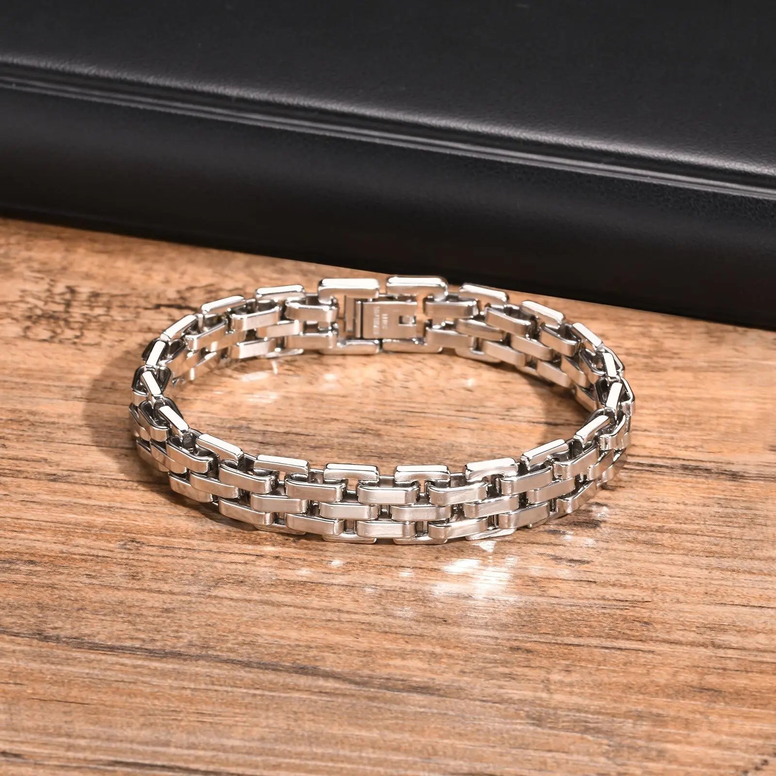 18K Milan Bracelet Chunky Chain Stainless Steel Jewelry | DAILY DRIPZ