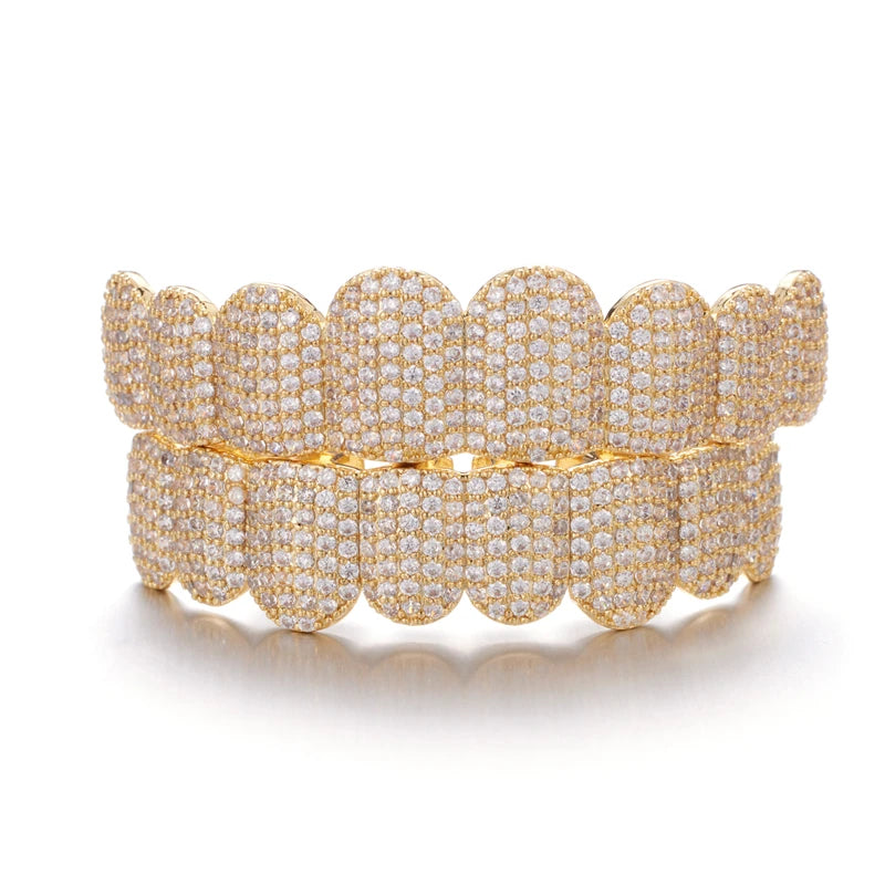 18K Iced Out Grillz