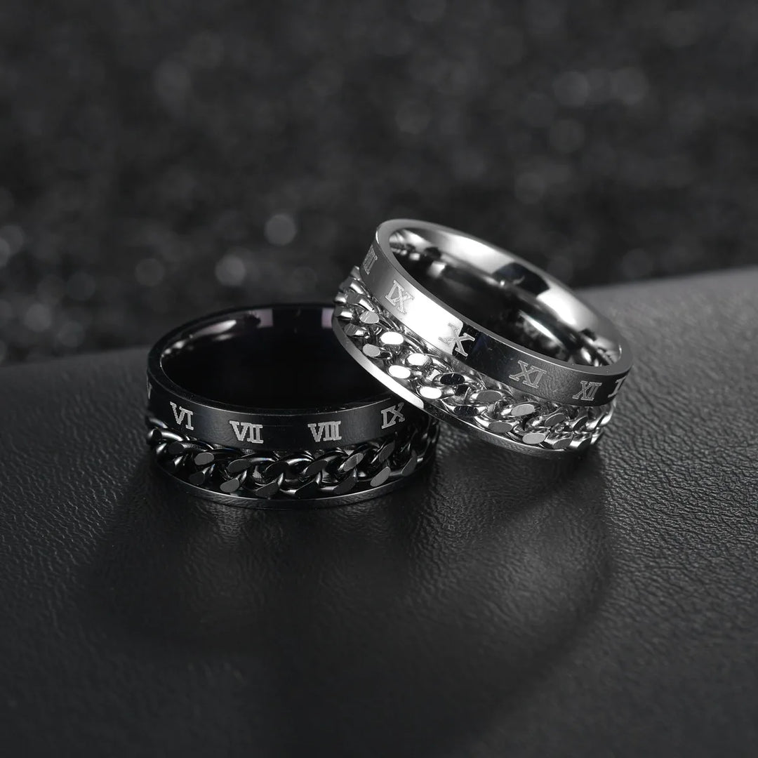 Stainless Steel Fidget Ring