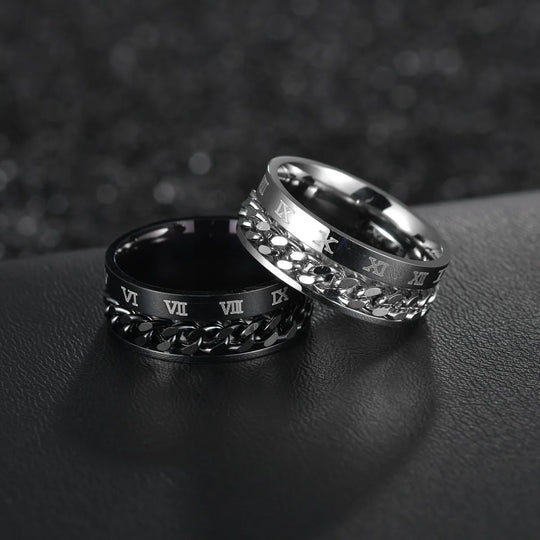 Stainless Steel Fidget Ring