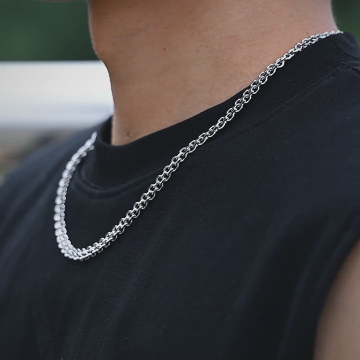 18K Cairo Chain Stainless Steel Waterproof Streetwear | DAILY DRIPZ