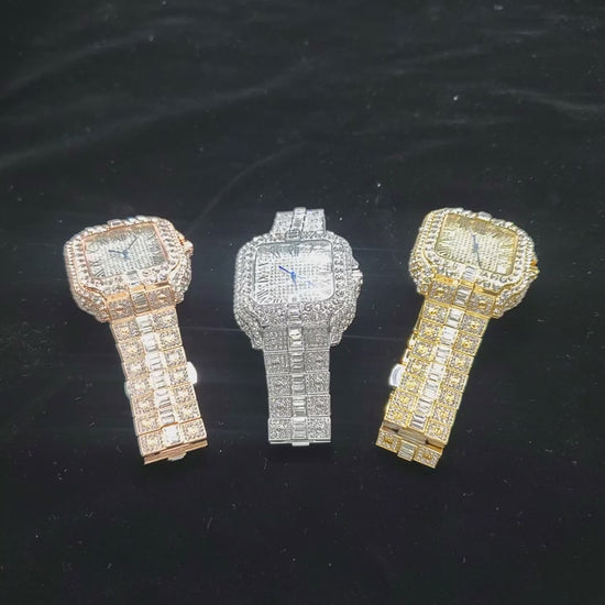 18K Dubai Watch – Luxury Stainless Steel Timepiece | DAILY DRIPZ