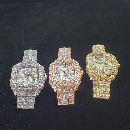 18K Vegas Watch – Luxury Stainless Steel Timepiece | DAILY DRIPZ